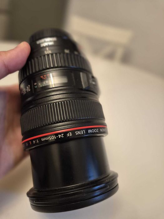 Obiectiv Canon 24-105L, F4