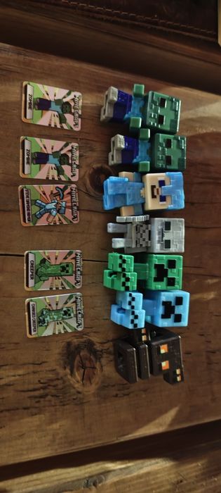 Minecraft figures kinder joy колекционерски фигорки