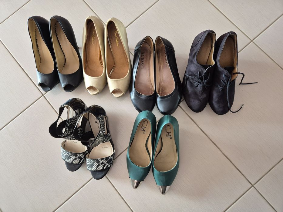 Обувки с висок ток