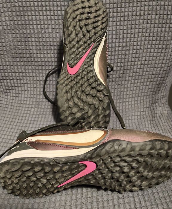 Ghete de fotbal copii, Nike Tiempo Legend 9 Academy TF Junior - Claret