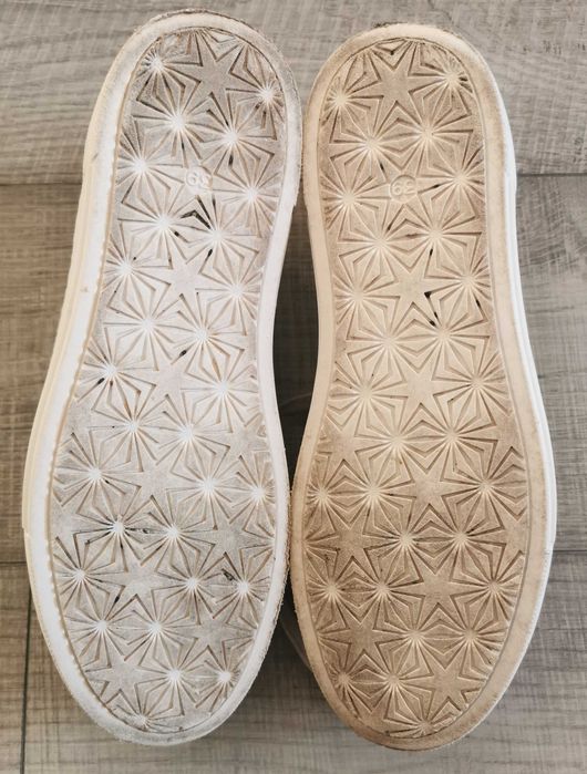 Sneakers Mint Velvet Black Belle Platform Trainers 39