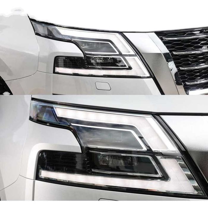 Nissan Patrol 20-22 стекла фар