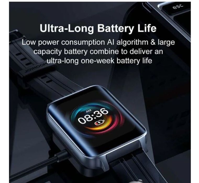 Smartwatch Joyroom JR-FT6 Fit-Life 1.85 Inch Negru