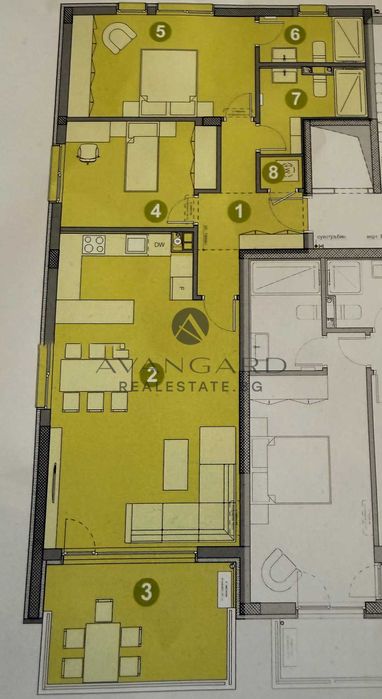 Продава се Тристаен апартамент в Пловдив, Тракия - 119 кв.м за 840 €/кв.м - Снимка #4