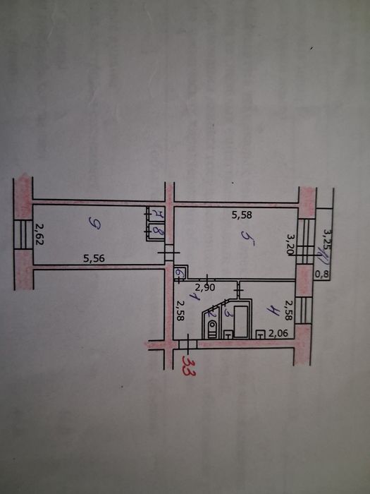 Продам 2х комнатную квартиру