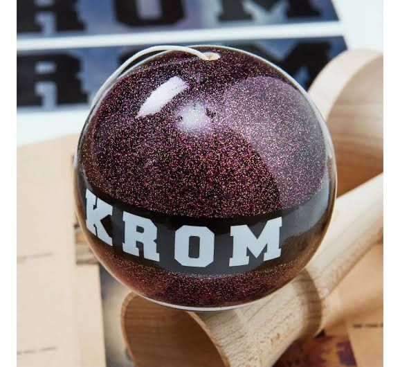 Kendama KROM STROGO 1% Aurora Kendama, noua, LOL Clear