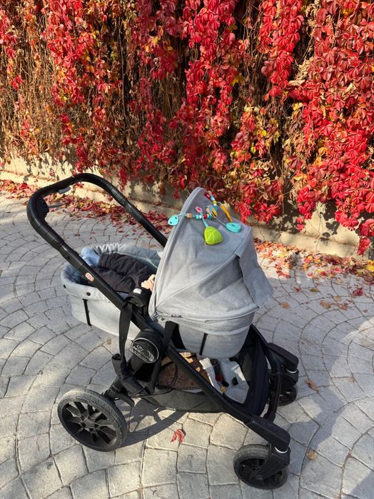 Детская коляска люлька + прогулочный блок babyjogger city select lux