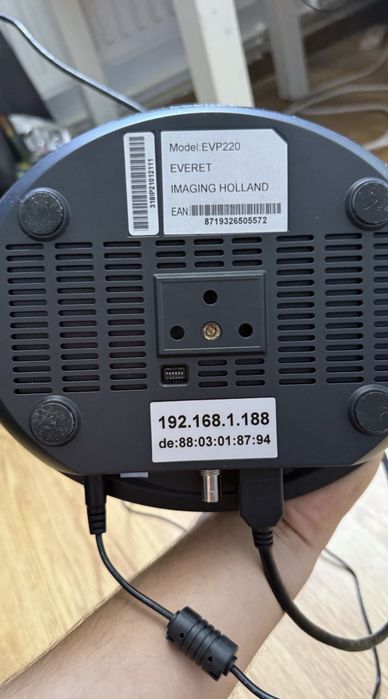 Cameră PTZ EVERET EVP220 Full HD | HDMI | USB 3.0 | LAN | 3G-SDI | Funcționează perfect