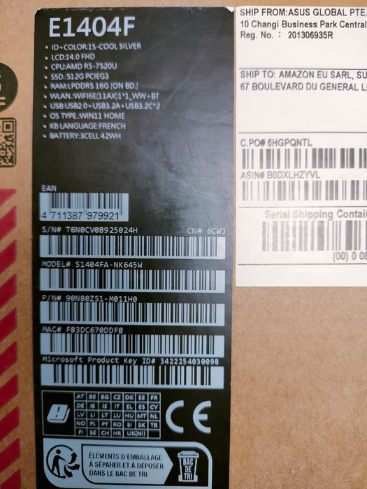Laptop Asus VivoBook