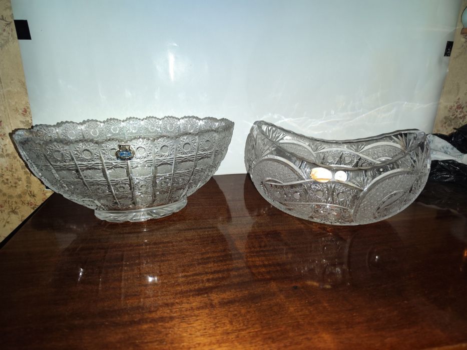 Хрустальные фруктовницы