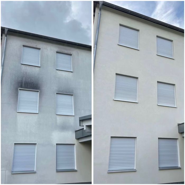 Spălăm fațade si pavele - Curățare profesională!