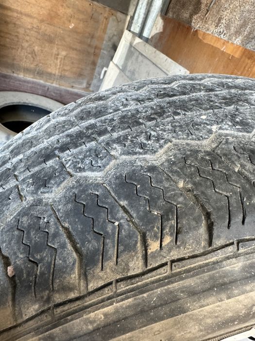 Диски с шинами на Прадо