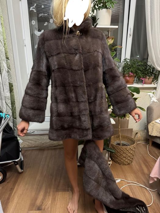 Шуба транформер норка