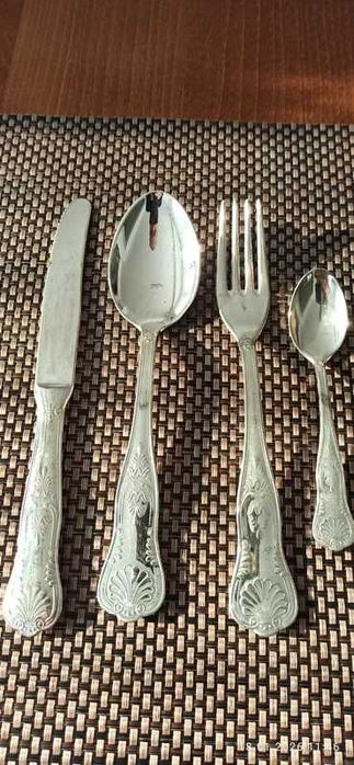Set tacâmuri placate Argint 800 Italy