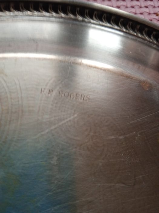 Посребрен F.P.Rogers-USA-1920г.Уникално