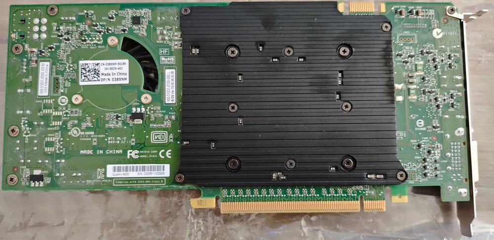 Placa video Nvidia Quadro 4000