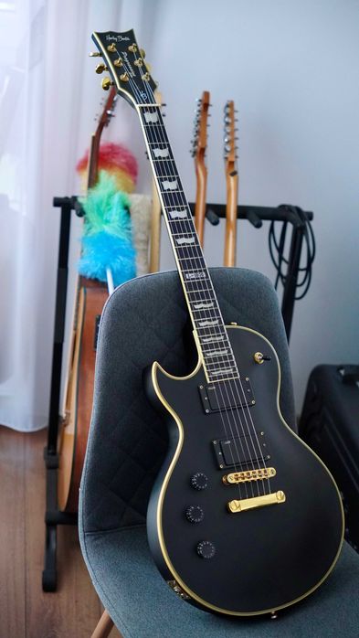 Chitara Harley Benton SC-1000LH SBK Progressive Line (Doze EMG 81 (bridge), EMG 81 (neck)) PENTRU STANGACI (LEFT HANDED)