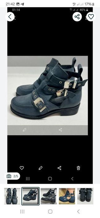 Ботильоны- гладиаторы молодёжные  бренд Office London