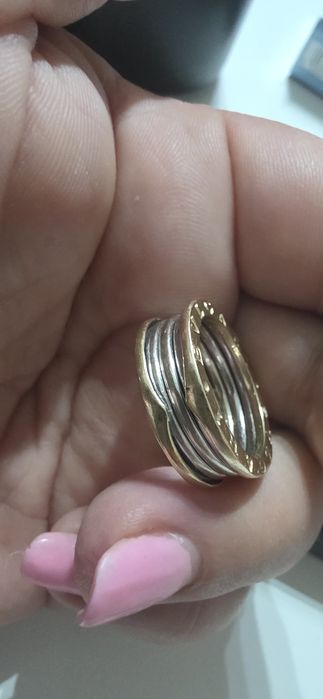 Inel  BVL aur de 14 k