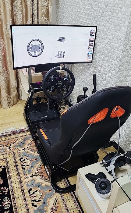 Игровой руль. Кокпит