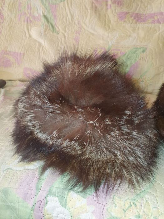 Норковая шапка женская