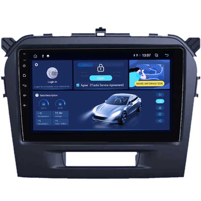Navigatie Suzuki Vitara 2014-2018, Android 14, 9 INCH, 4GB RAM64GB ROM