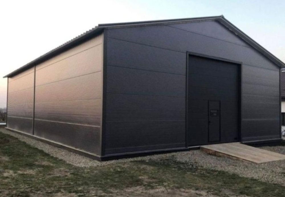 Vand hale metalice invelite cu panou sendwich sau tablă