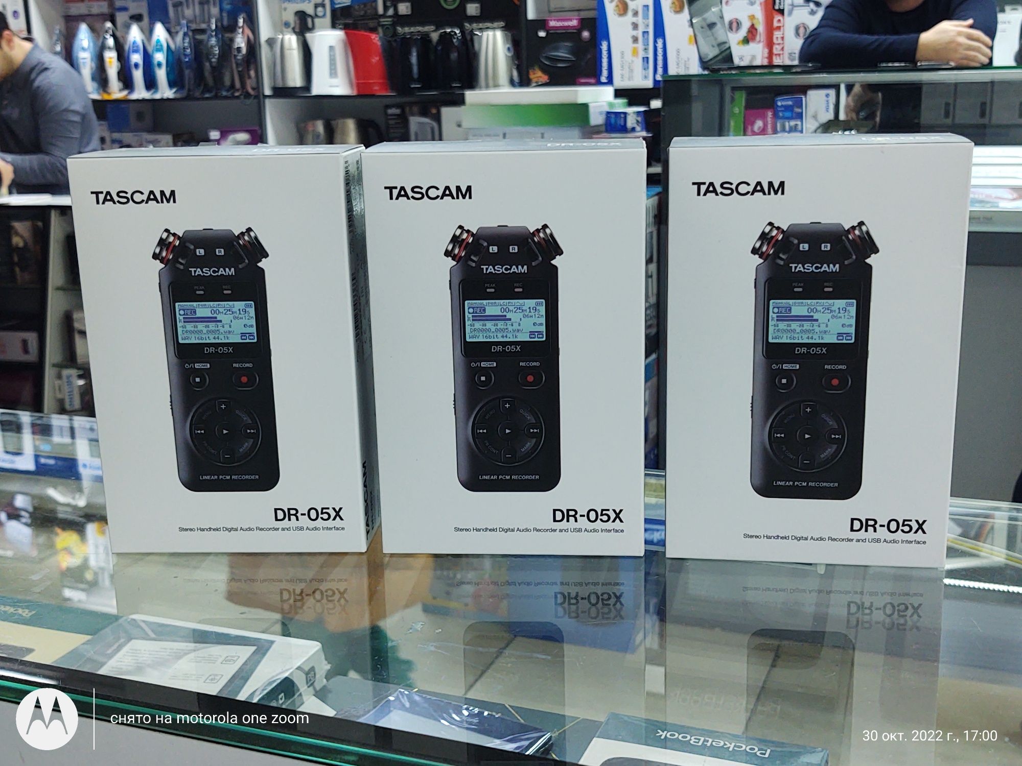 Цифровой Диктофон Tascam DR-05X Original: 135 у.е. - Прочая аудиотехника  Ташкент на Olx