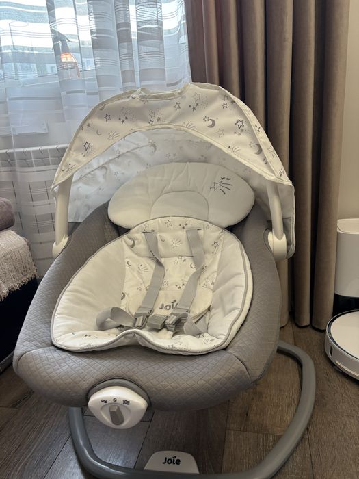 шезлонг joie serina 2 в 1