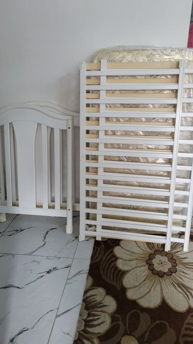 Кроватка, Автокресло,  Коляска. Все вместе