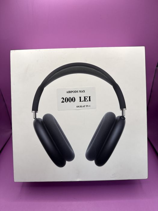 Airpods max type C sigilat •Matei Amanet Crangasi•