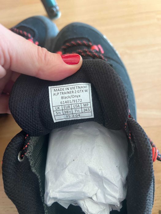 Ghete Salewa 38.5, piele si goretex