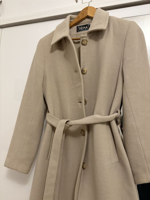 Зимно палто, екрю, номер 42