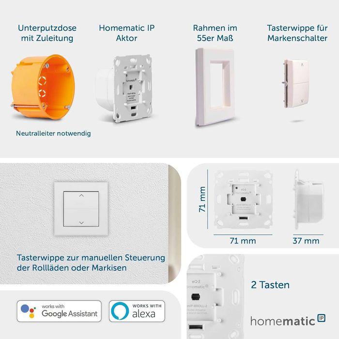 Homematic IP Starter Set Shading (HmIP-SK20)