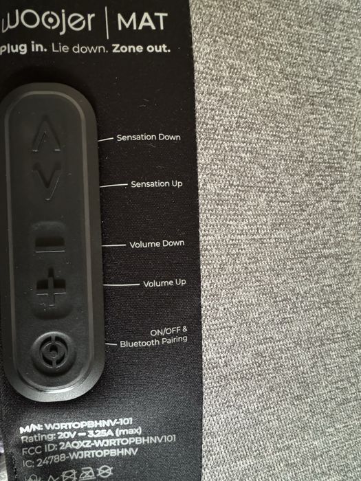 Saltea vibroacustica - woojer MAT