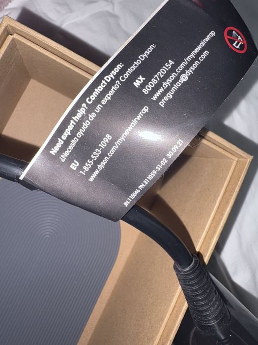 Dyson Airstrait Air Strait roz rose trandafir fucsia nou placa feon