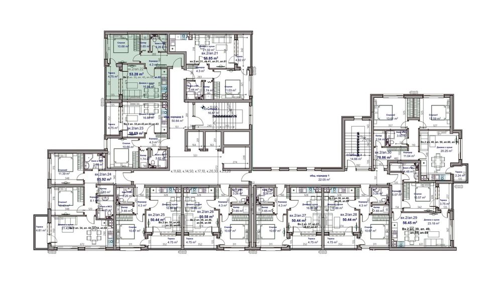 СОБСТВЕНИК продава двустаен апартамент 64м2 в комплекс МЛАДОСТ - Варна
