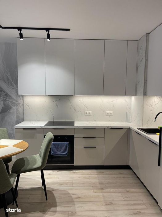apartament premium cu 2 camere, complet mobilat, loc de parcare inclus — fotografia 3