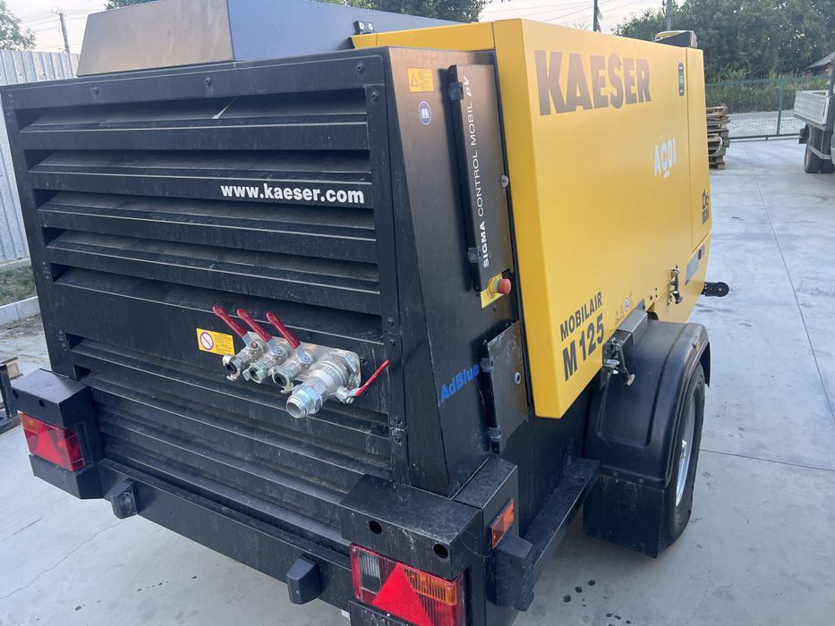 Vand / Inchiriez Motocompresor Kaeser M125 ( compair , atlascopco )