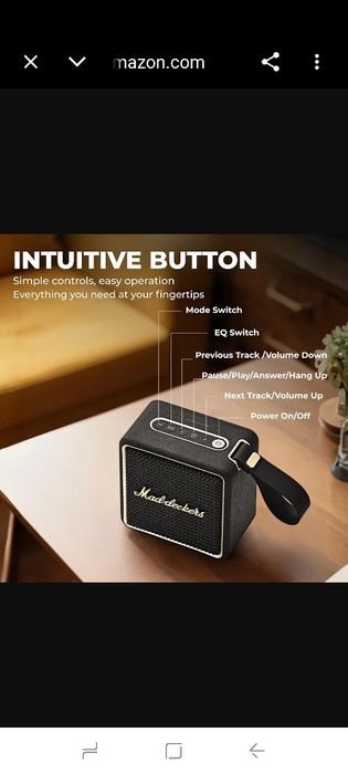 Преносим Bluetooth високоговорител MG II, 40W дълбок бас с DSP звук, RGB светлини