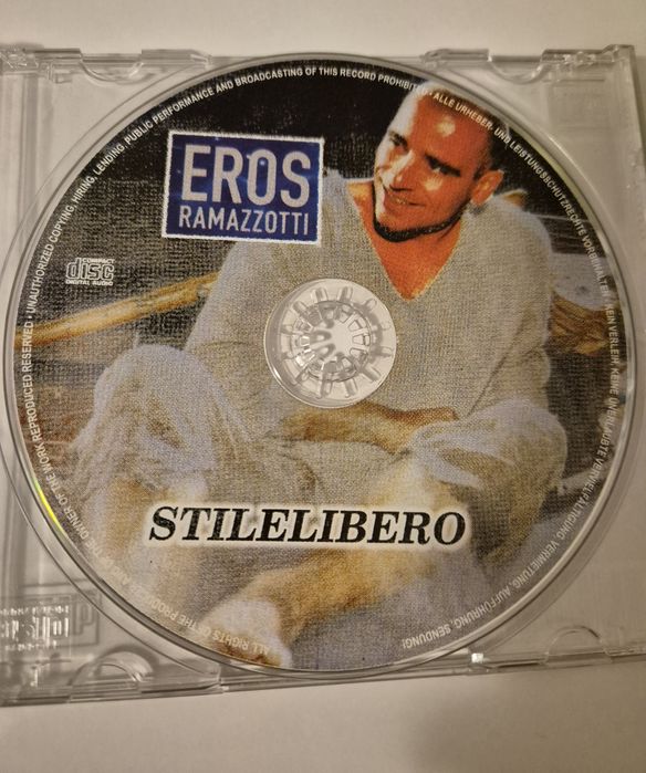 НАМАЛЕНИЕ! Оригинален музикален диск CD Eros Ramazzotti - Stilelibero