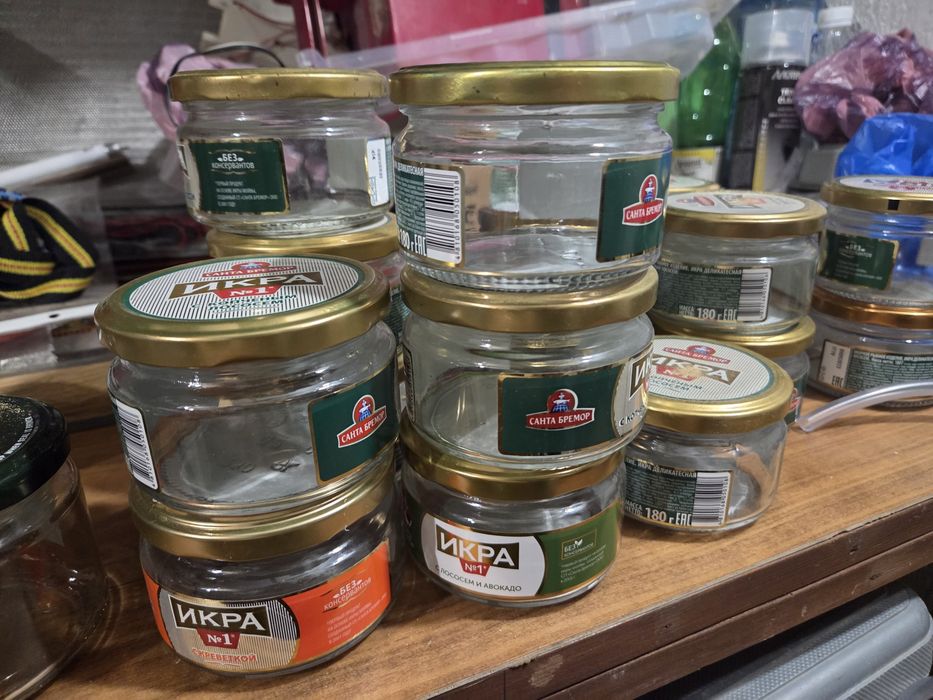 Буркани различни размери