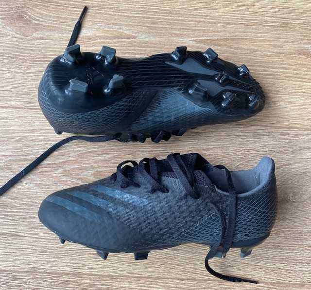 Adidas X Ghosted FG FH7833 | Crampoane fotbal | EU 37⅓ | Negru, noi