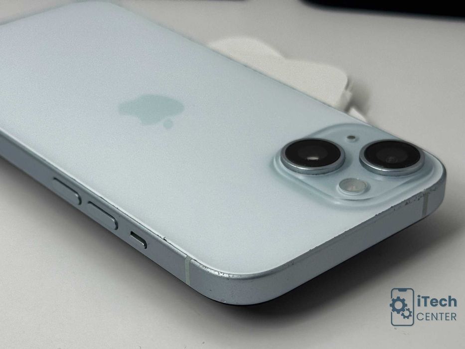 iPhone 15, 128GB, Blue, 100% батерия, ОТЛИЧЕН, ГАРАНЦИЯ!