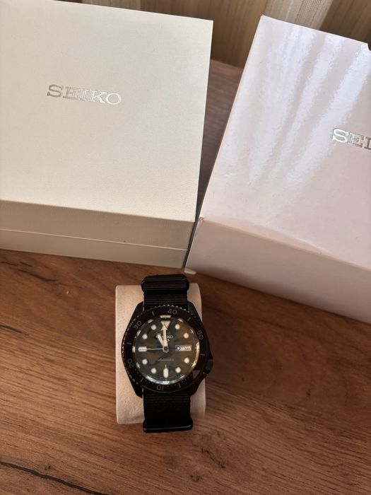 Нов Мъжки Автоматичен Часовник  Seiko 5 Sports SRPJ37K1