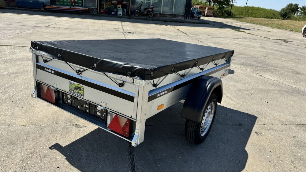 Remorca auto Brenderup 203x116x35cm 750kg cat B prelata gratis! Promo