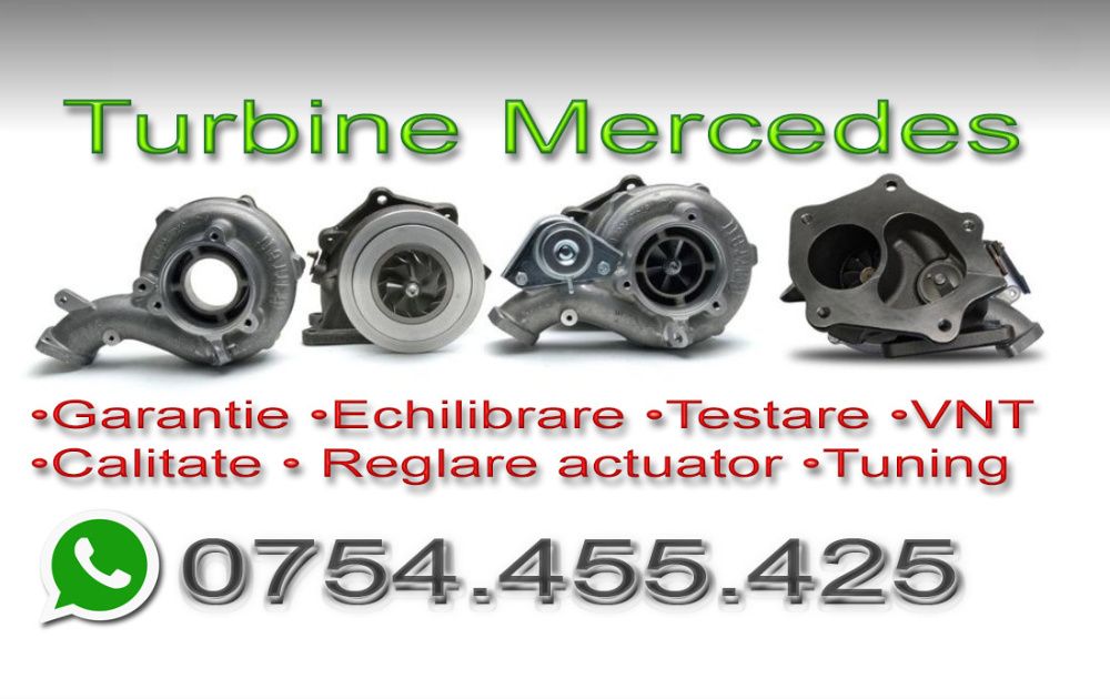 Turbina mica / mare Sprinter Biturbo 2.2 CDI 120 KW 163 Vito 313 Viano
