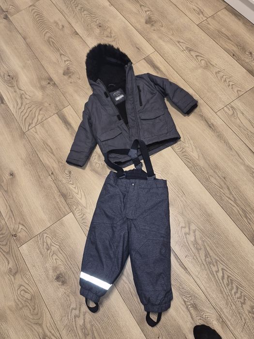 Set zapada  Pantaloni ski h&m 92-98 si geaca 98