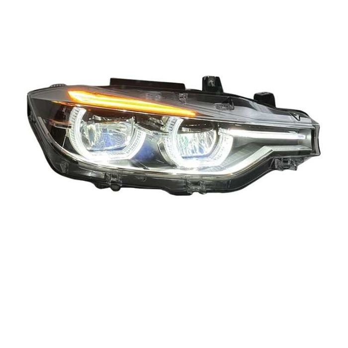 Faruri Full LED BMW Seria 3 F30 F31 DRL Alb/Galben Plug&Play GARANTIE