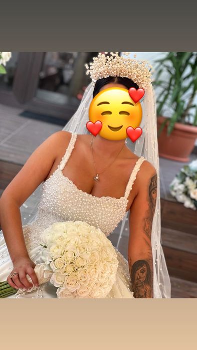 Se vinde rochie de mireasa impreuna cu accesorii
